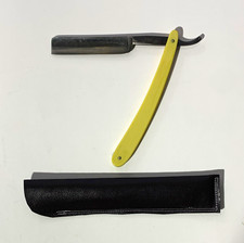 Antique Geneva Cutlery Co. Straight Razor with Black Handle and Original Box