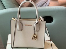 Michael Kors Mercer Large Convertible Tote in Black with Pink Floral Print — listing 5