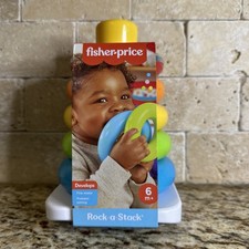 Fisher-Price Rock-a-Stack Vintage Ring Stacking Toy — listing 2