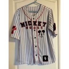 Disney Mickey Mouse Pinstripe Baseball Jersey — listing 2