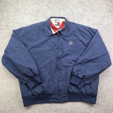 Tommy Hilfiger Outerwear Men's Navy Nylon Bomber Jacket — listing 6