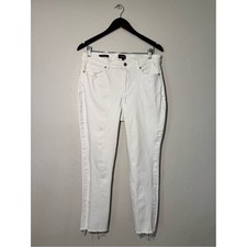 NYDJ White Stretch Denim Cropped/Capri Jeans 6-10 — listing 6