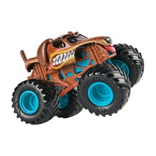Die-Cast Monster Truck SUV with Yellow Body and Purple Animal-Print Graphics — listing 2