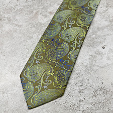 Vintage Beau Brummell Light Blue Striped Necktie — listing 6