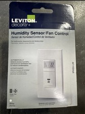 Leviton IPHS5 Decora Humidity Sensor & Fan Control Switch, White — listing 3