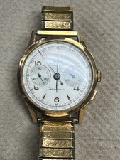 Nivor 17 Jewels Swiss Ladies Mechanical Wristwatch, 18K Gold Case