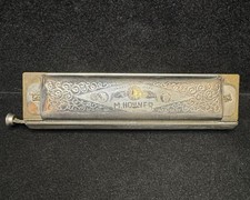 Hohner Super Chromonica No. 260½ Chromatic Harmonica with Original Box — listing 3