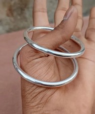 Sterling Silver Twisted Rope Bangle Bracelet, Mexico — listing 2