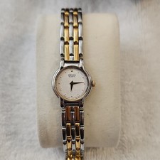 Two-Tone Stainless Steel Link Bracelets, Pair (Panther Link & Bar Style) — listing 3