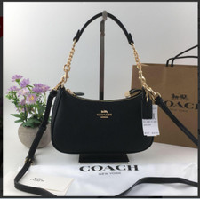 Coach Tan Leather Shoulder Bag (screenshot of online listing) — listing 6