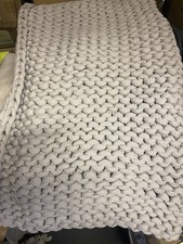 Bearaby Cotton Napper Chunky Knit Weighted Blanket