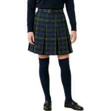 Becky Thatcher Elderwear Girls' Plaid School Uniform Skirt — listing 2