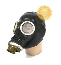 Soviet GP-5 Gas Mask Set with Filter, Bag and Grey Rubber Facepiece, listing 5