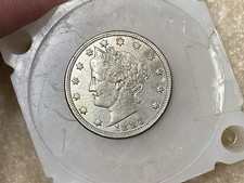 1883 Liberty Head V Nickel, No Cents Variety, First Year of Issue — listing 4