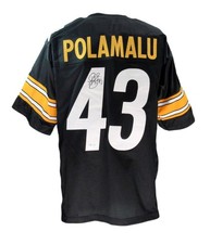 Troy Polamalu #43 Autographed 8x10 Framed Pittsburgh Steelers Photo, listing 4