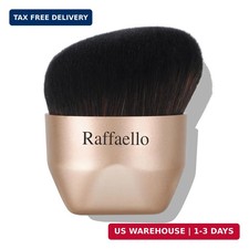 Contour Foundation Makeup Brush with Angled Wood-Look Handle — listing 6