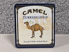 Camel Turkish Gold Collectible Cigarette Tin (Empty)