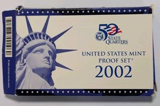 2002 United States Mint Proof Set 10 Coins with Box & COA — listing 4