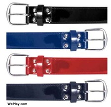 Champro Leather Belt with Stamped Logo and Serial Number — listing 2