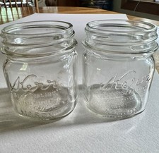 Vintage Kerr Self Sealing Mason Half-Pint Jar with Zinc Lid — listing 4