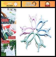 Madam Sew Jumbo Quilting Clamps, Set of 6 (Pink, Blue, Green) — listing 6