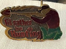 Great American Buckle Company Ring-Necked Pheasant Belt Buckle, Serial #5002, Third in a Series — listing 6
