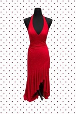 City Triangles Emerald Green Satin Prom Gown, Size 5, Beaded Lace Waistband with Side Slit and Pockets — listing 5
