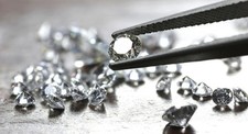 melee diamonds 1mm Two Loose Melee Diamonds Approx 1mm Round Brilliant Cut