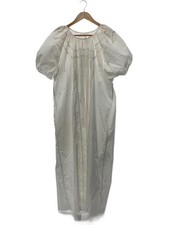 Jil Sander Black Rayon Long-Sleeve Midi Shirt Dress with Ruffle Bib, Size 32 — listing 2