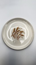Homer Laughlin Golden Wheat Dinner Plate, 22K Gold Trim — listing 2