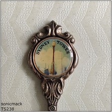 CN Tower Toronto Canada Souvenir Collector Spoon with CN Tower Figural Finial — listing 5