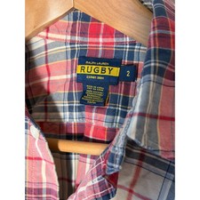 Rugby Ralph Lauren Brown Herringbone Tweed Wool Sport Coat, Size 38R, Made in Italy — listing 4