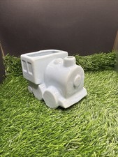 Shawnee Pottery Ceramic Train Planter Set - 4 Piece (Engine, Caboose, Coal Car, Tender) — listing 3