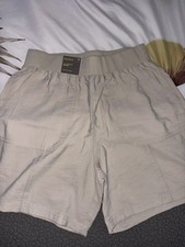 Style & Co Women's Pull-On Mid Rise Shorts, Black, Size L
