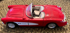 1957 Chevrolet Corvette Fuel Injection Convertible 1:18 Scale Diecast Model Burago — listing 5