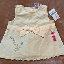 Gymboree Baby Girl Navy Polka Dot Peplum Top with Flower Applique, 3-6 Months — listing 4