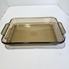 Anchor Hocking Amber Glass Rectangular Baking Dish — listing 6