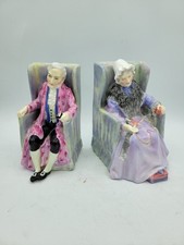 Royal Doulton "Joan" HN2023 Bone China Figurine - Seated Elderly Woman Sewing — listing 5