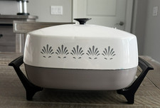 West Bend Electric Wok Cat. No. 79105 1000W Almond/Brown — listing 6