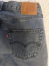 Levi's 501 Original Fit Straight Leg Jeans, W42 L30, Medium Wash — listing 2