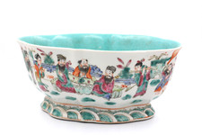 Set of 5 Chinese Famille Rose Porcelain Immortal Figurines — listing 4