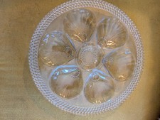 Freeform Art Glass Oyster Shell Shaped Bowl with Gold Leaf Interior — listing 4