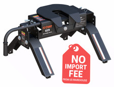 Fifth Wheel Trailer Hitch with Rail Mount Base and Locking Handle — listing 2