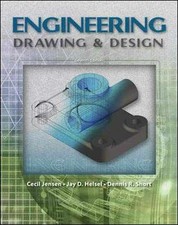Engineering Drawing and Design, Third Edition — Jensen/Helsel (Hardcover Textbook) — listing 3