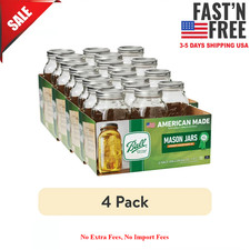 Ball Wide-Mouth Squat Half-Pint Canning Jar, Clear Glass (250ml) — listing 2
