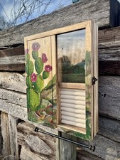 Hand-Painted Porcelain Cabinet Plate with Whimsical 'July' Scene and Forget-Me-Not Border — listing 4