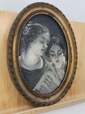 Pair of Oval Gilt-Framed Portrait Prints of Clergy/Gentleman Figures — listing 3