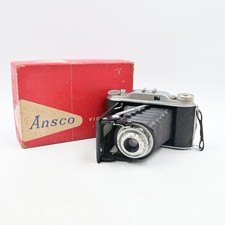 Vintage Ansco Folding Bellows Camera, 1920s, Ansco Photoproducts Binghamton NY, Uses 6A/6B Roll Film
