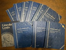 Whitman No. 9030 Lincoln Wheat Cent Folder 1941-Starting Album with Partial Coin Collection — listing 2