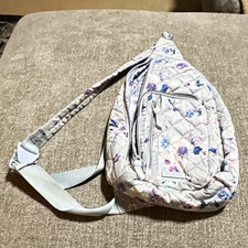 Vera Bradley Black & White Floral Zip Pouch / Pencil Case — listing 6